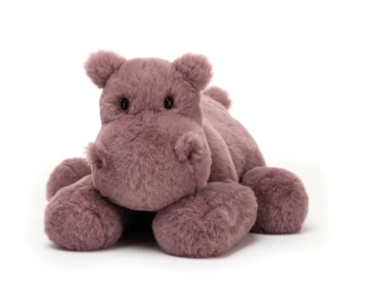 JELLYCAT HUGGADY HIPPO MEDIUM PURPLE 22X12X12CM