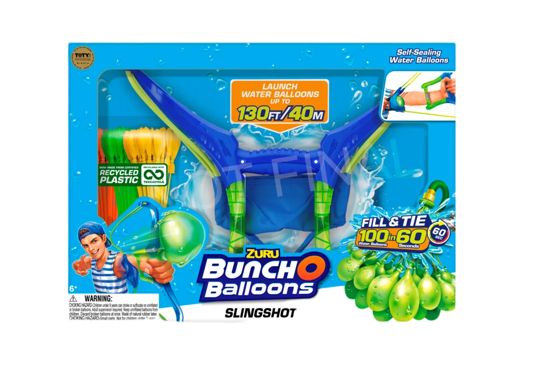 ZURU BUNCH O BALLOONS SLINGSHOT WITH 100 BALLOONS