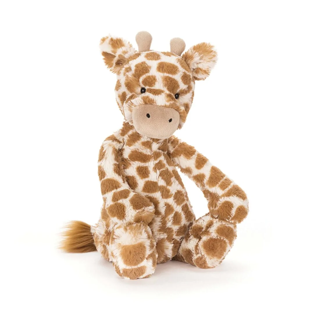 JELLYCAT BASHFUL GIRAFFE MEDIUM BROWN