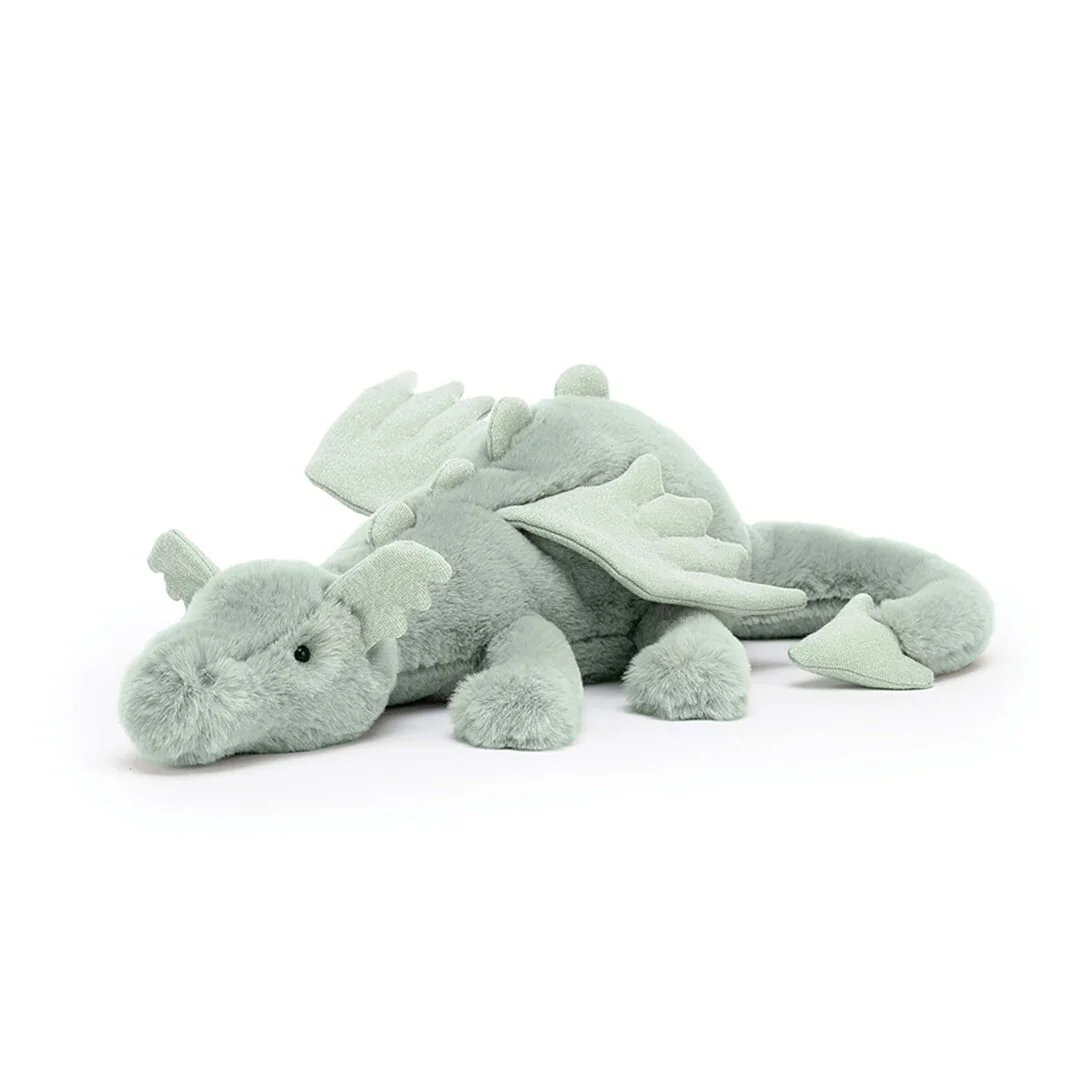 Jellycat Sage Dragon Little Green - Image 4