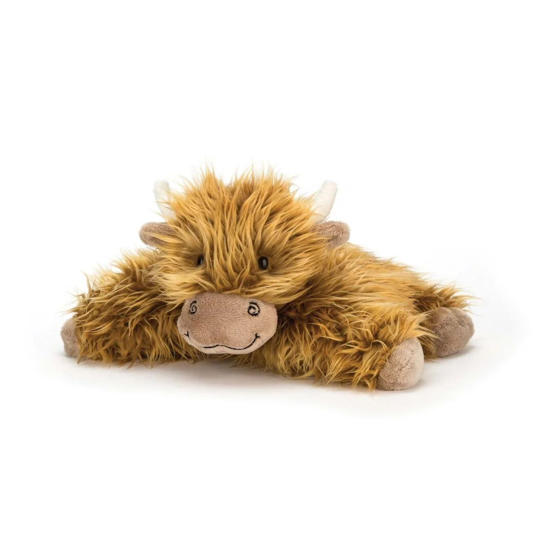Jellycat Truffles Highland Cow Medium Brown