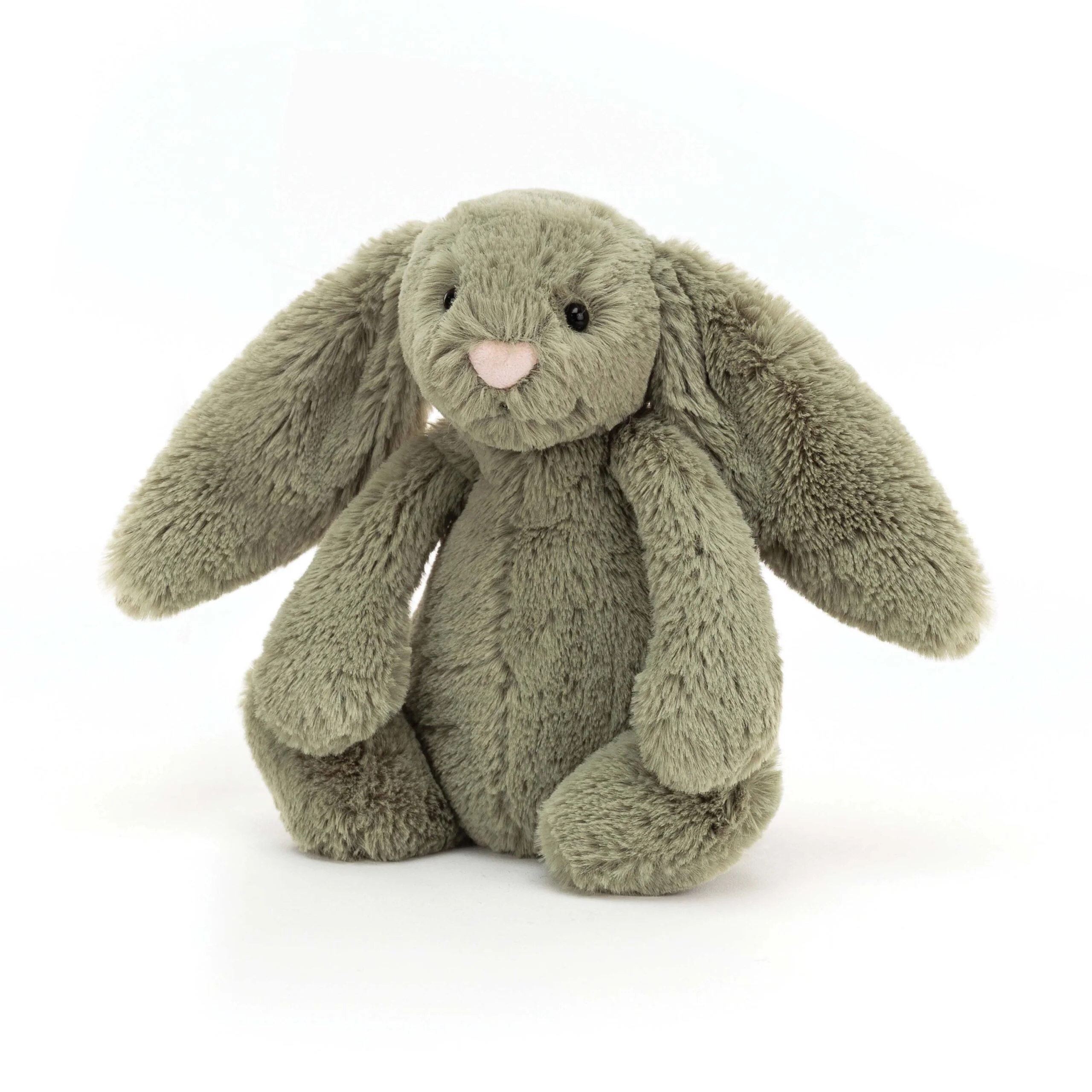 JELLYCAT BASHFUL FERN BUNNY SMALL GREEN 18X9X10CM