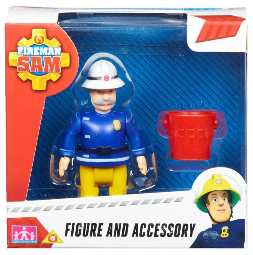 Fireman Sam Figure & Accs Blister Pk