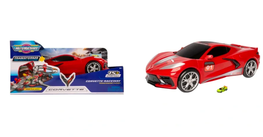 Micro Machines Large Playset Corvette Raceway