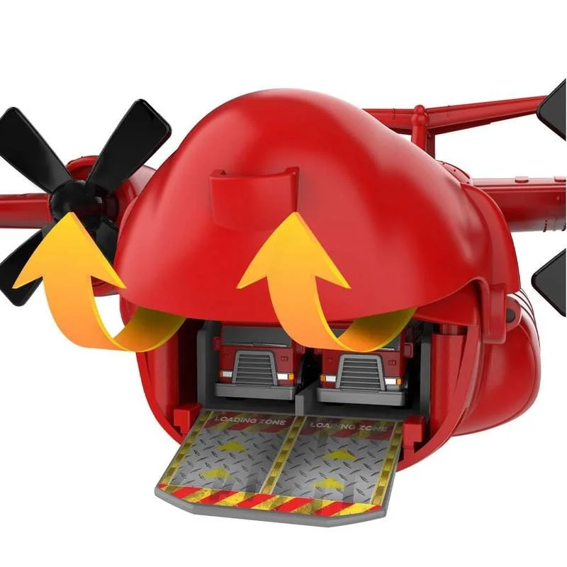 Micro Machines Fire and Rescue Cargo Transporter - Image 3