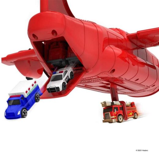 Micro Machines Fire and Rescue Cargo Transporter