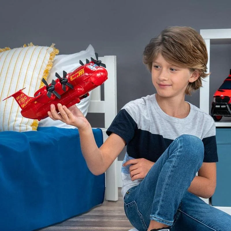 Micro Machines Fire and Rescue Cargo Transporter