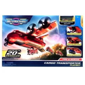 Micro Machines Fire and Rescue Cargo Transporter 800x