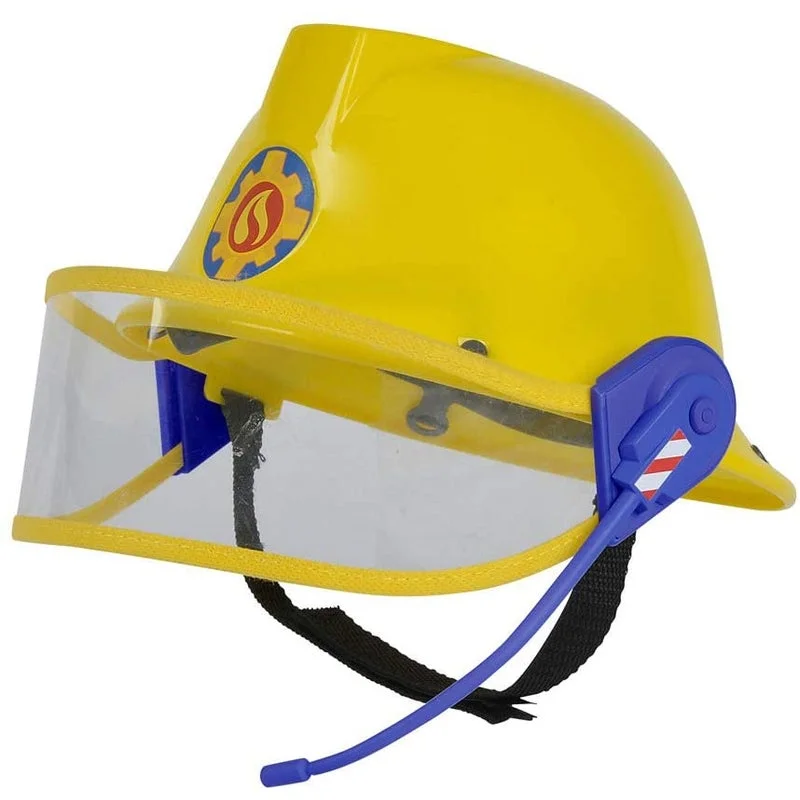 Fireman Sam 23cm Helmet with Mic & Visor - Image 2