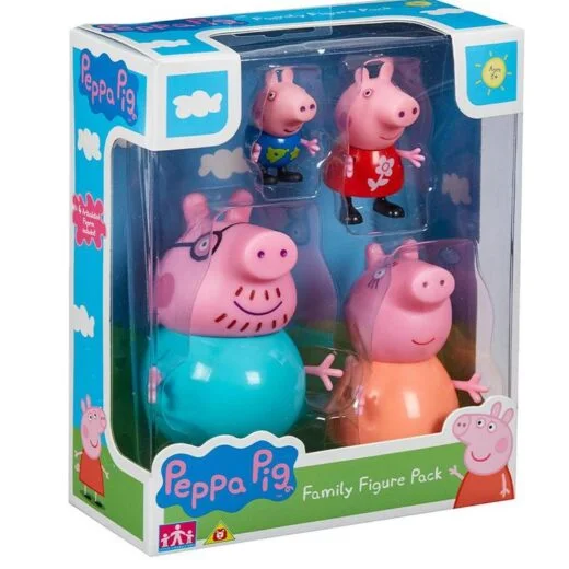 peppa pig family figure