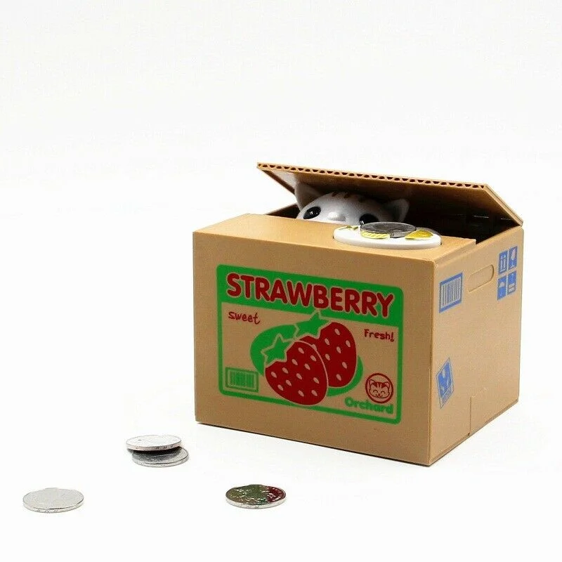 Coin stealing Cat Money Bank - Image 2