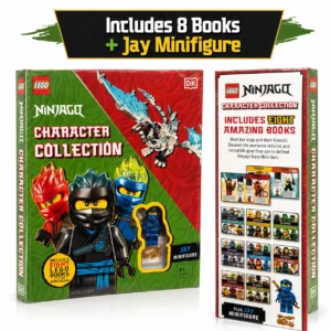 LEGO Ninjago Character Collection 8-Book Box Set with Jay Minifigure — alternate view