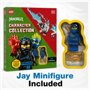 LEGO Ninjago Character Collection 8-Book Box Set with Jay Minifigure — alternate view