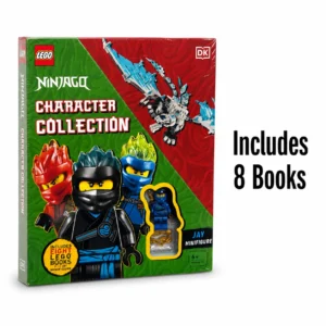 LEGO Ninjago Character Collection 8-Book Box Set with Jay Minifigure — alternate view