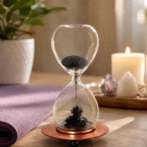 Magnetic Sand Timer Desk Toy — alternate view