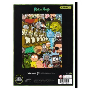 Rick and Morty 500-Piece Jigsaw Puzzle — alternate view