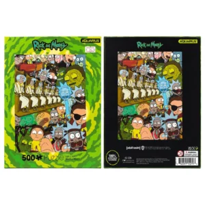 Rick and Morty 500-Piece Jigsaw Puzzle — alternate view