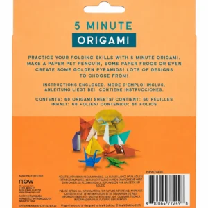 NPW 5 Minute Origami Craft Kit — alternate view