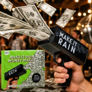 NPW Make It Rain Money Gun Party Prop — alternate view