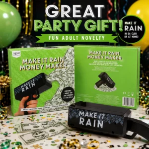 NPW Make It Rain Money Gun Party Prop — alternate view