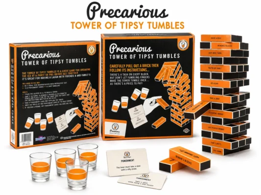 Funtime Tower of Tipsy Tumbles Adult Drinking Game