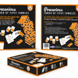 Funtime Tower of Tipsy Tumbles Adult Drinking Game — alternate view