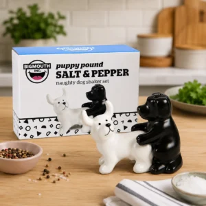 BigMouth Puppy Pound Salt & Pepper Shaker Set — alternate view