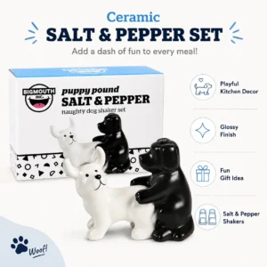 BigMouth Puppy Pound Salt & Pepper Shaker Set — alternate view