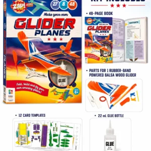 Hinkler Make Your Own Glider Planes STEM Kit — alternate view