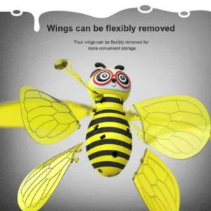 Funtime wind-up flying bee novelty toy