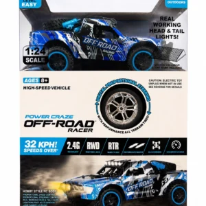 Power Craze 1:24 Off-Road RC Truck — alternate view