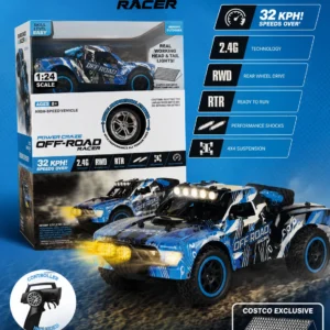 Power Craze 1:24 Off-Road RC Truck — alternate view
