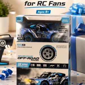 Power Craze 1:24 Off-Road RC Truck — alternate view