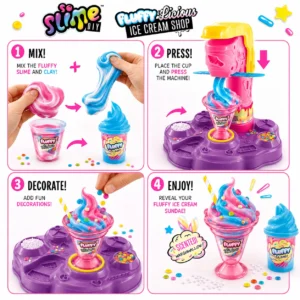 So Slime DIY Fluffylicious Ice Cream Shop Slime Kit — alternate view